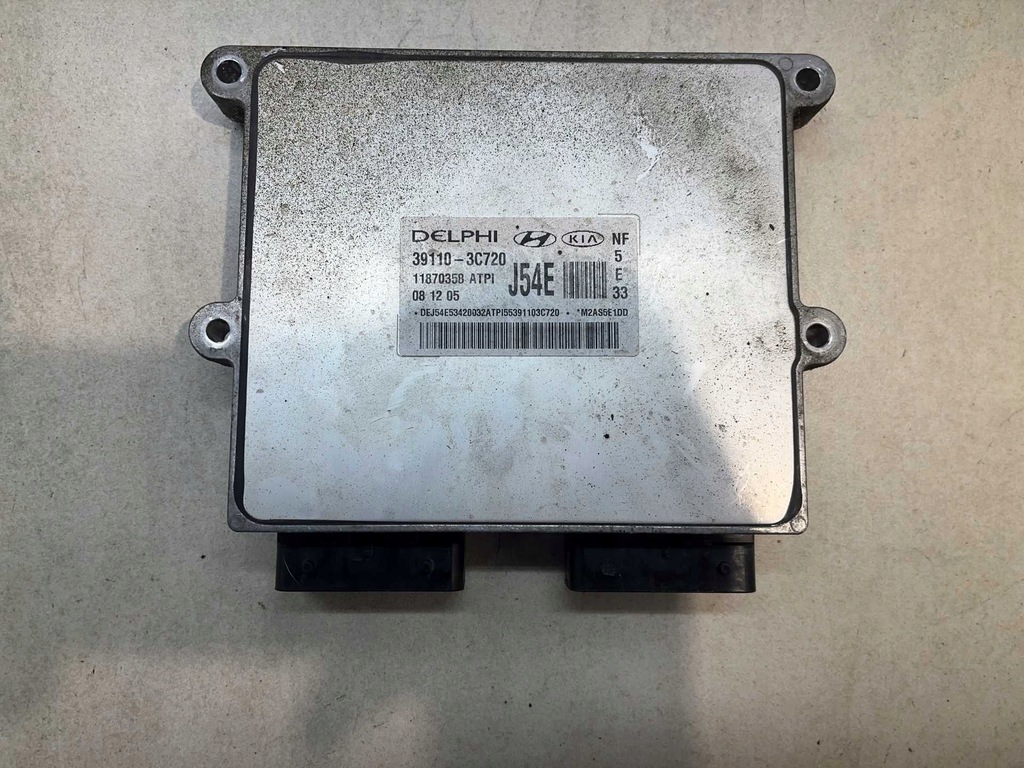 фото №8, Блок керування бортовий комп'ютер двигуна hyundai sonata iv v6 3.3 391103c720