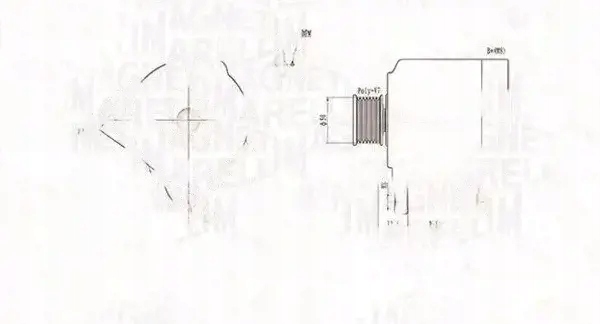 Купити Генератор 063731768010 magneti marelli