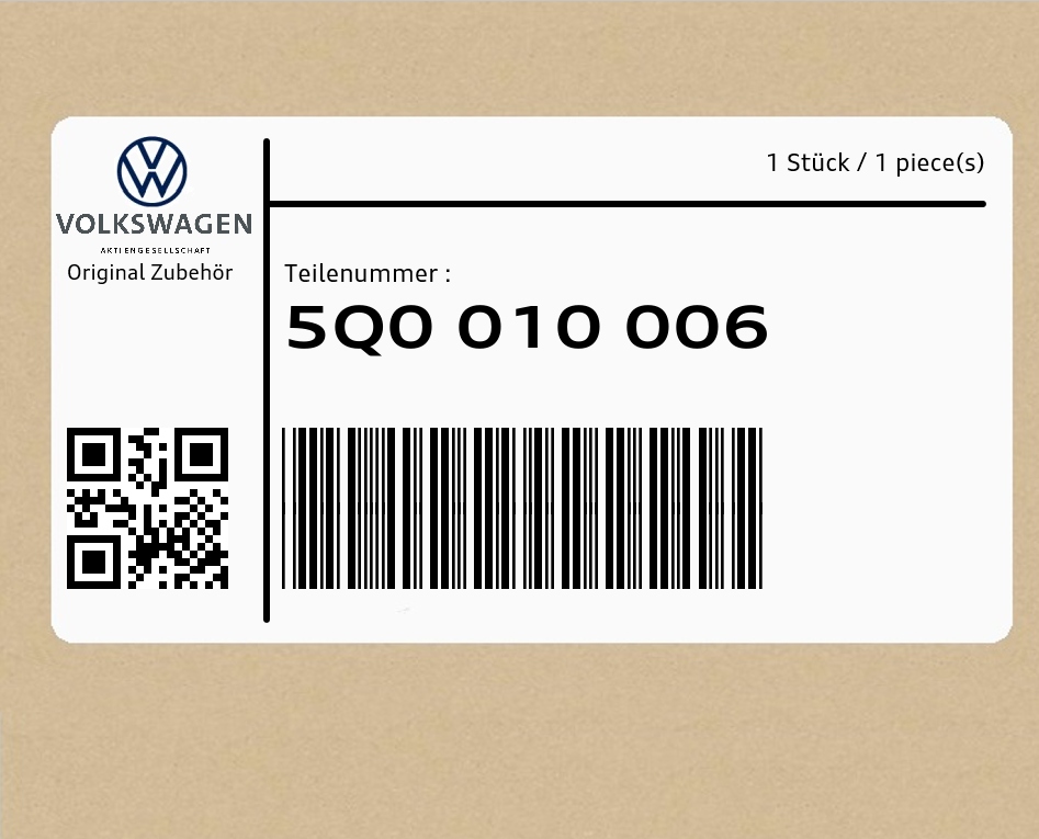 фото №1, Табличка 5q0010006 vw jetta audi a3
