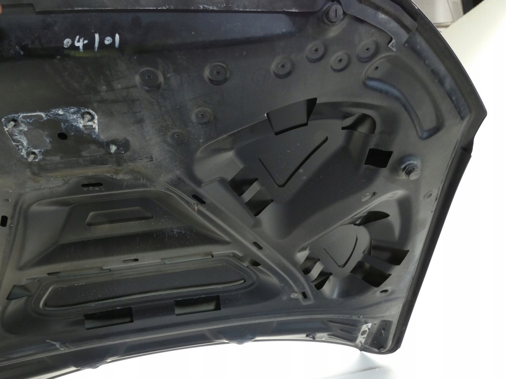 фото №9, Капот крышка двигателя audi q5 8r 08-12r ly9b czarna