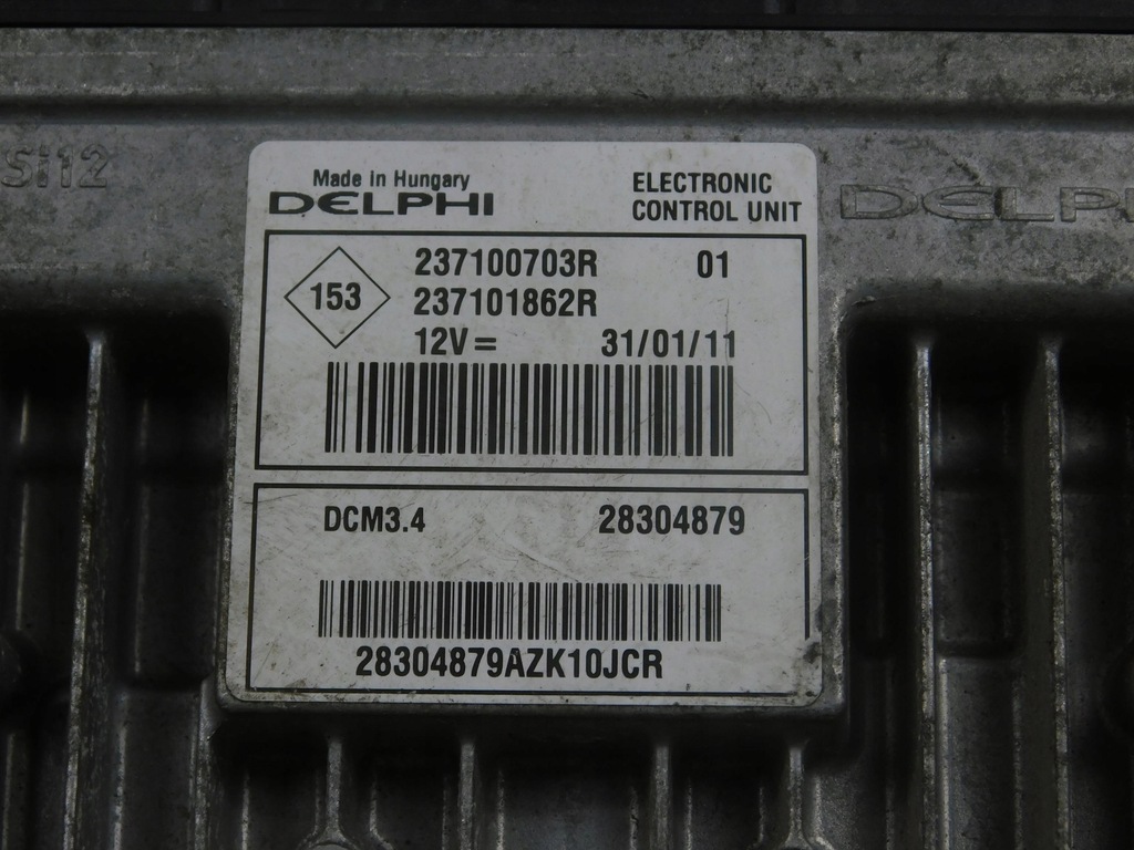 фото №6, 237100703r набір стартовий dacia sandero i 1.5 dci 2008-2020