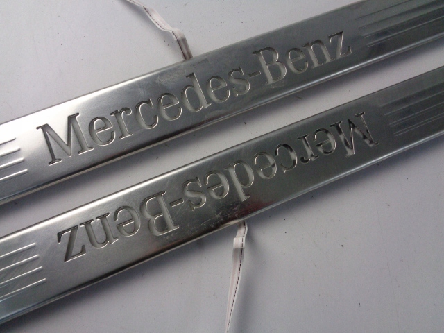 фото №3, Накладки пороговые led mercedes gla h247 2019-