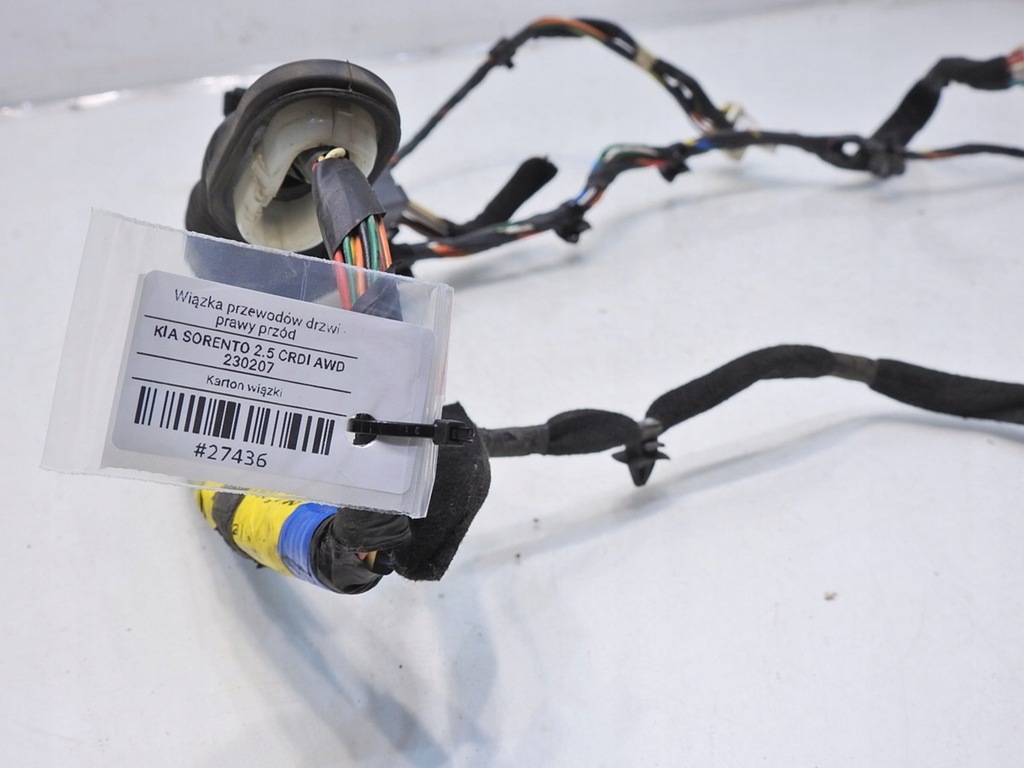 фото №6, Джгут електропроводка двері правий перед kia sorento i