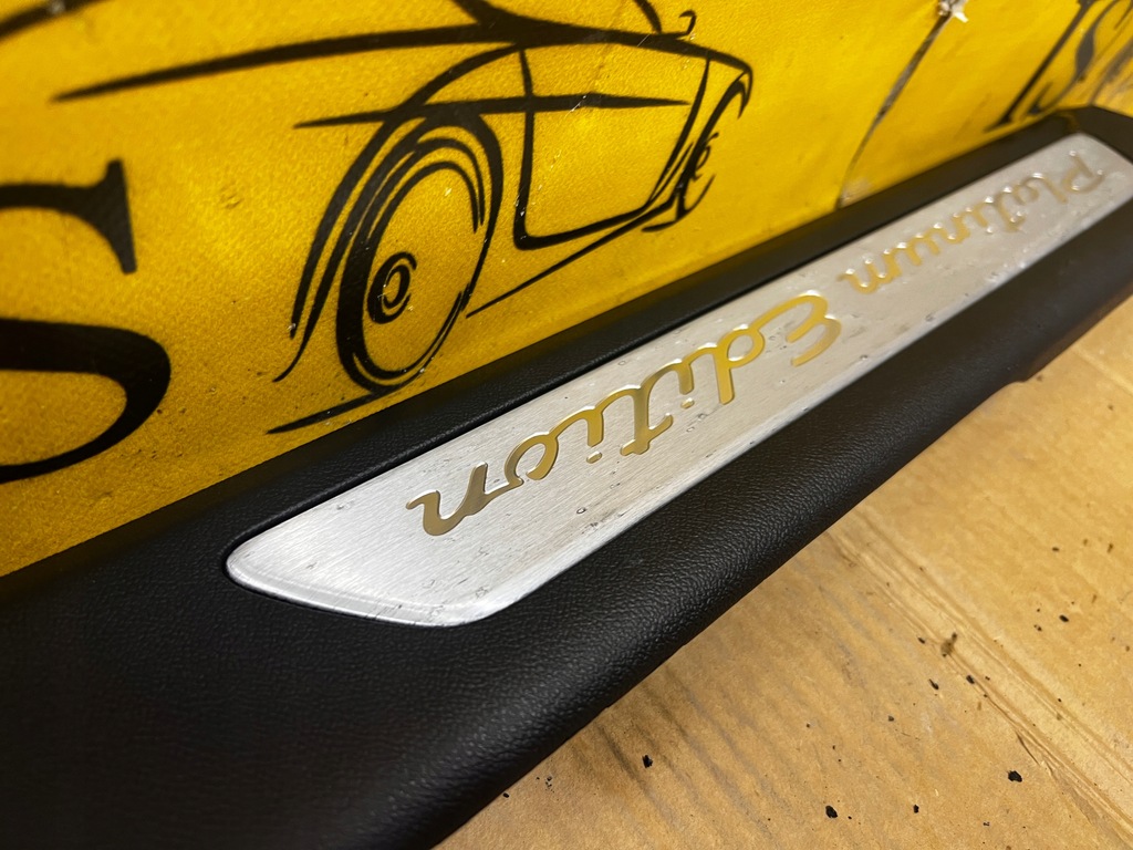 фото №8, Молдинг порог левая porsche cayenne coupe 9y0 9y3 hybrid