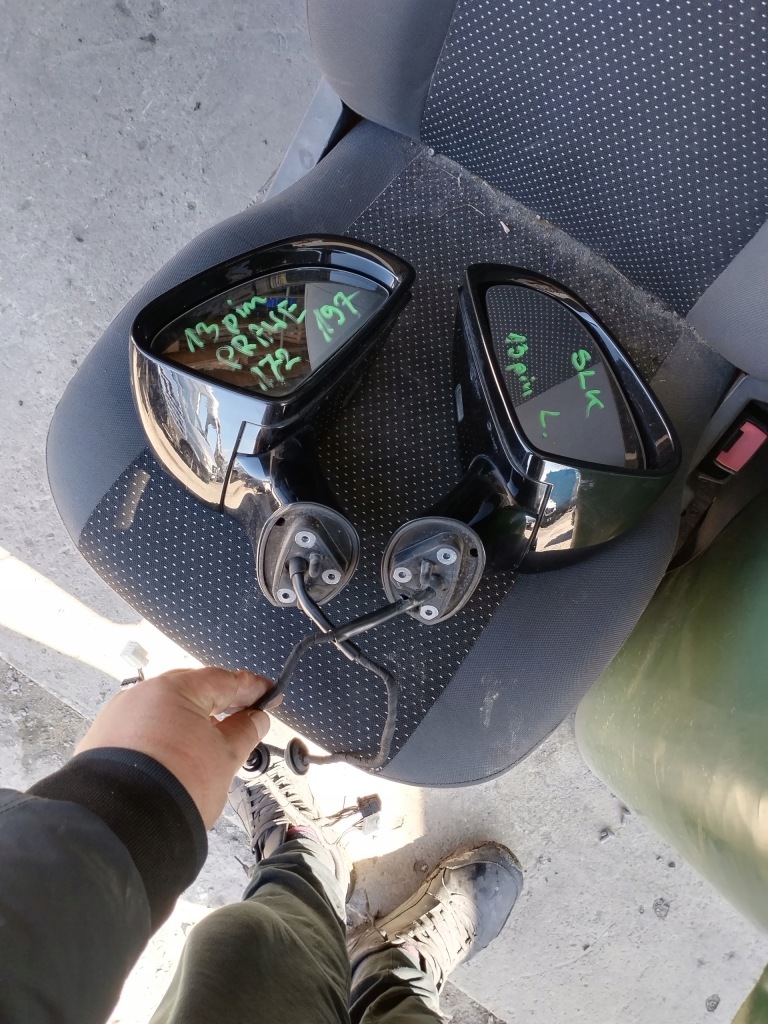 фото №1, Mercedes 172 r172 slk lift зеркало левая правое 197