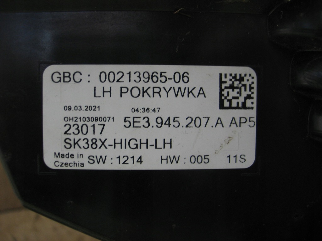 фото №16, Лампа задня задня led ліва skoda octavia 4 iv 5e3945207a