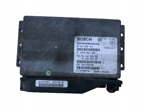 фото №1, Блок управления коробки peugeot 607 2.2 hdi