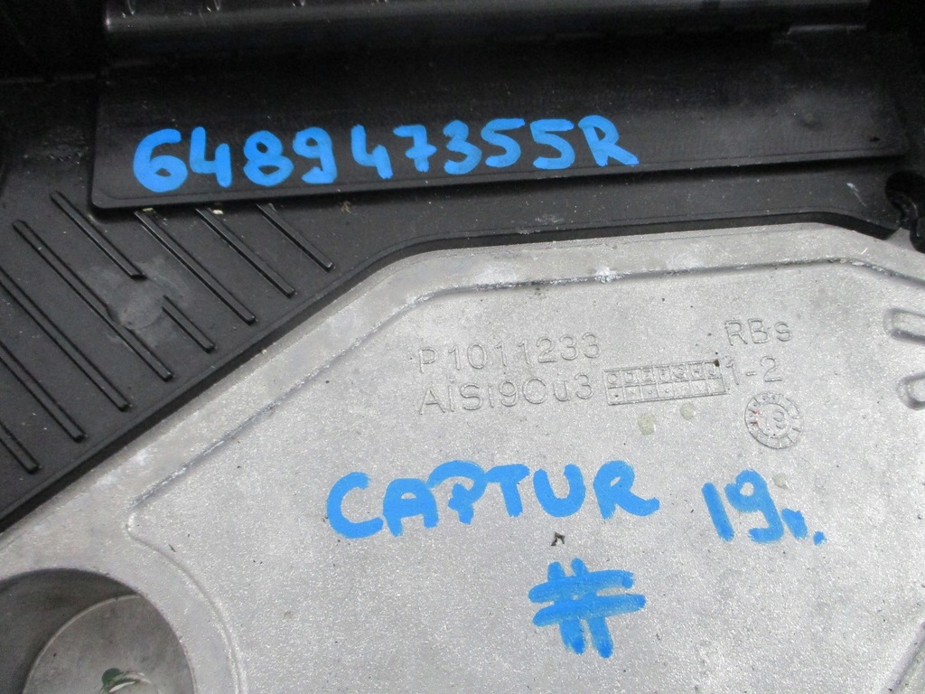 фото №4, Основание аккумулятор renault captur ii 648947355r