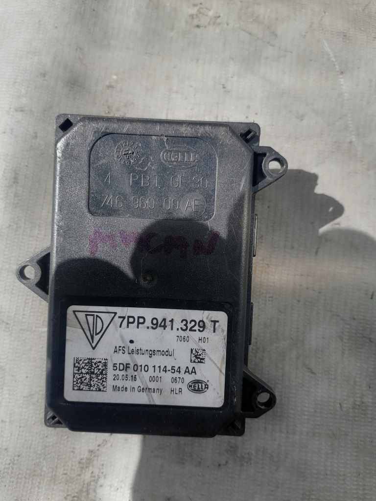 фото №1, Модуль поворота porsche macan 7pp941329t