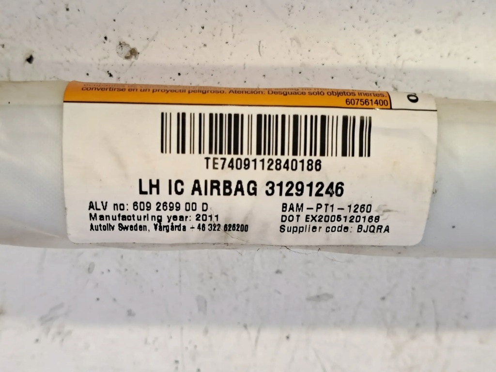 фото №5, Volvo s80 2012 подушки безопасности воздушные