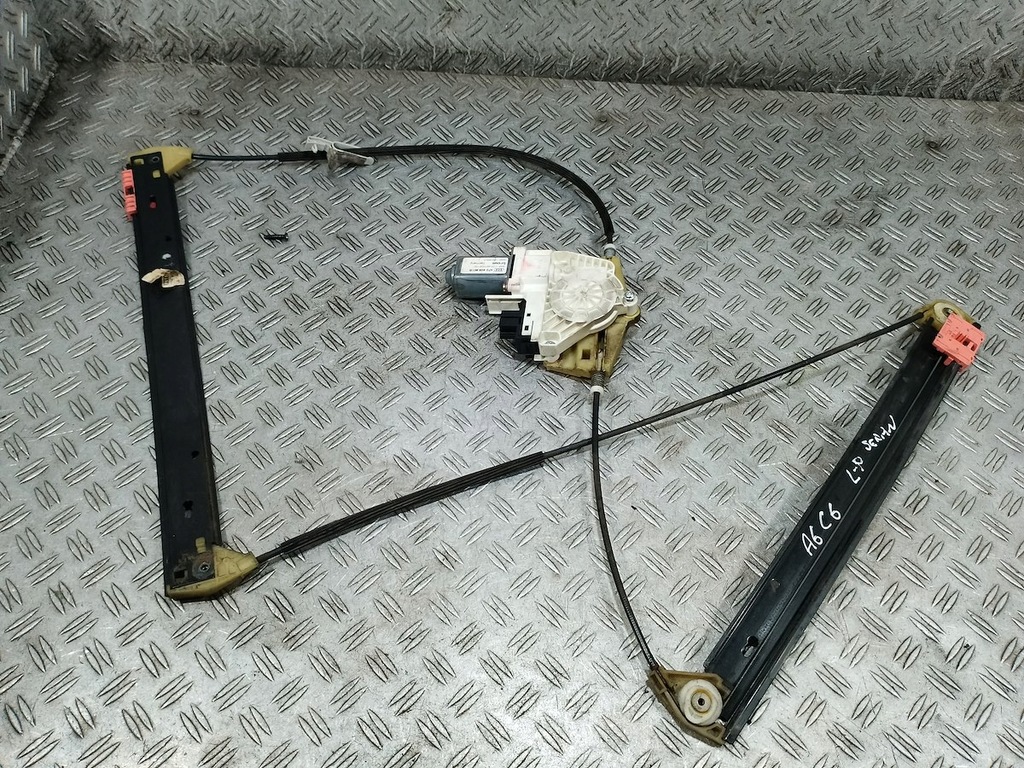 фото №6, Підйомник скло лівий перед audi a6 c6 4f0959801b