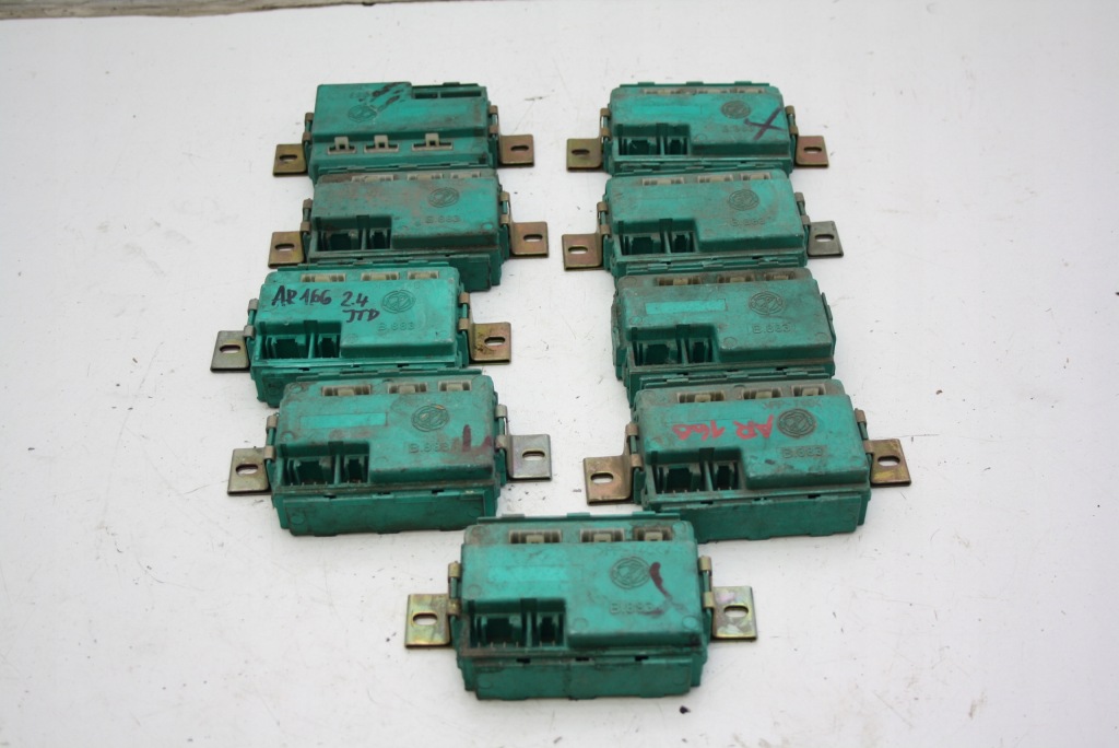 фото №4, Модуль блок керування вікон перед alfa romeo 166 b.883