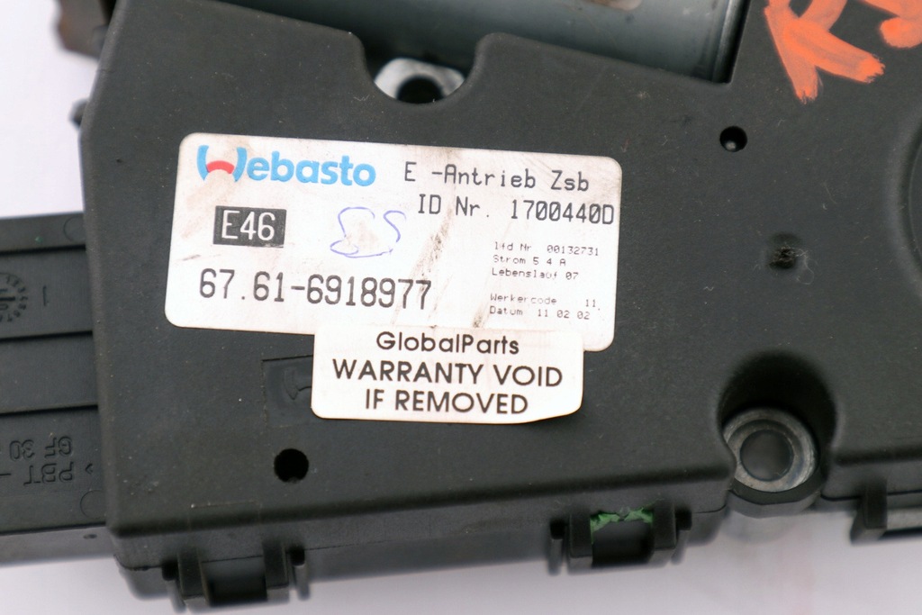 фото №4, Bmw e38 e46 mini cooper r50 r53 моторчик люк 6918977