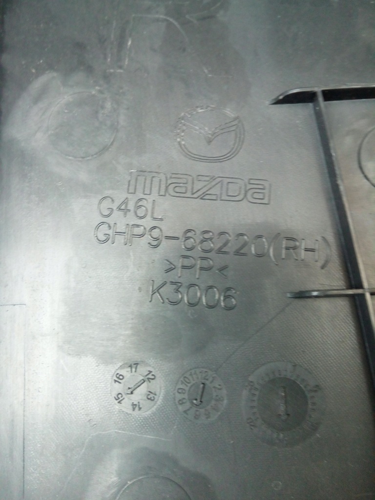 фото №4, Защита стойка среднего mazda 6 gj gl ghp9