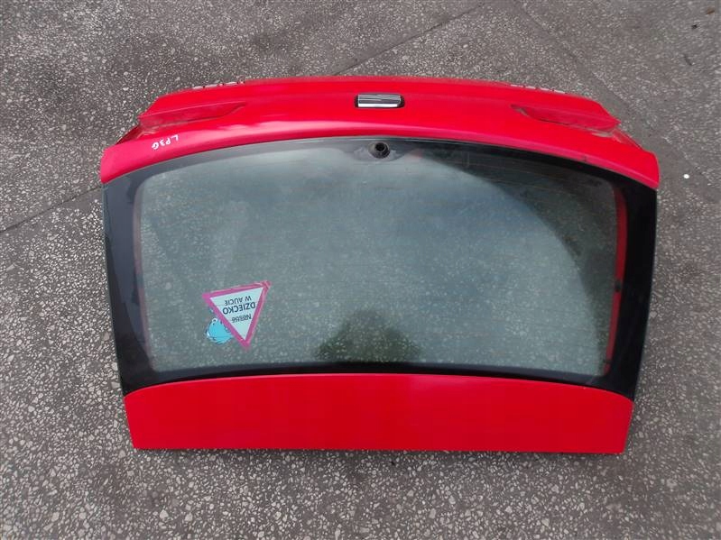 фото №9, Крышка багажника задняя seat ibiza iii lp3g