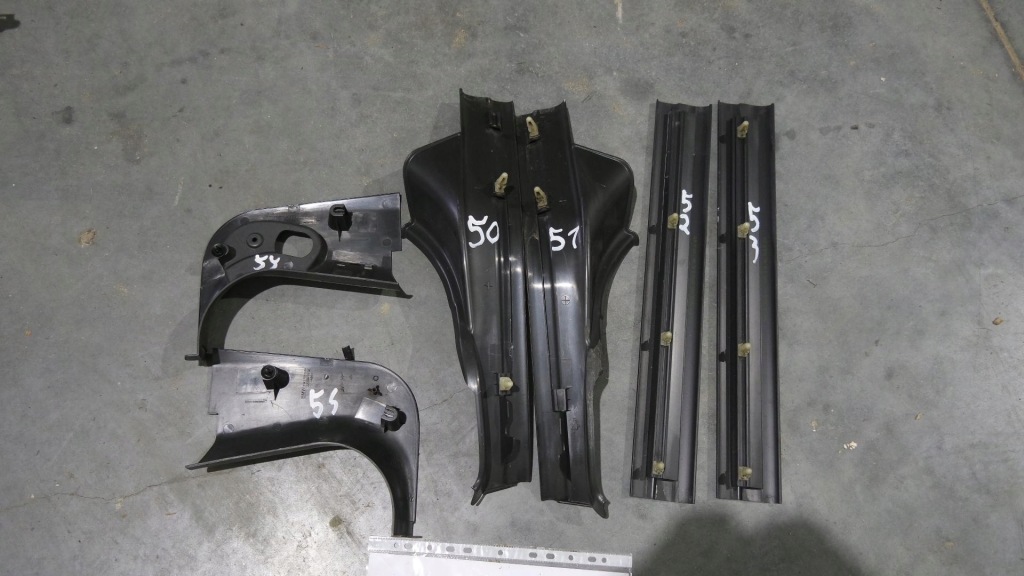 фото №3, Пластик молдинг накладки защита порог bmw x3 e83