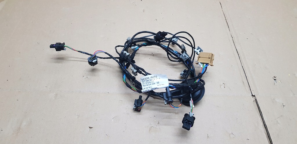 фото №9, Skoda octavia 3 жгут бампера задняя pdc 5e0971104n