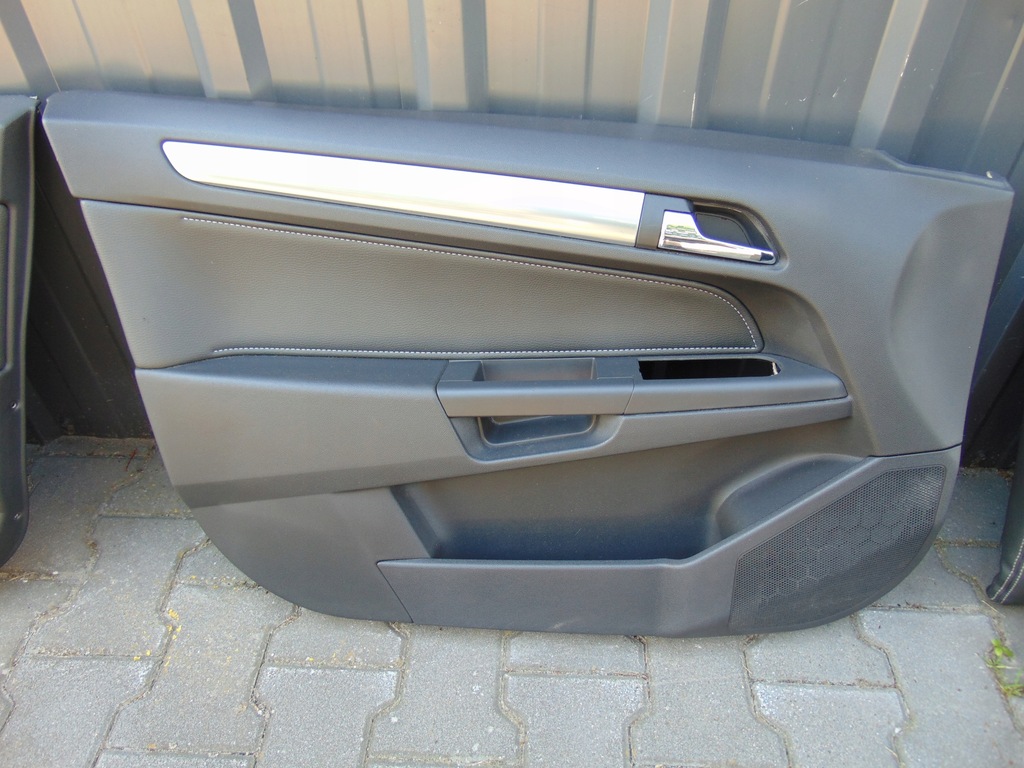 фото №12, Комплект сидінь сидіння обшивки opel astra h 5 двері pół шкіра