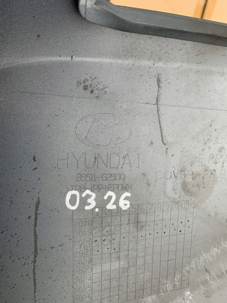 Бампер передній hyundai ioniq ev electric fl рестайлінг  19r pdc 86511-g2500 03.26 Зі Шроту
