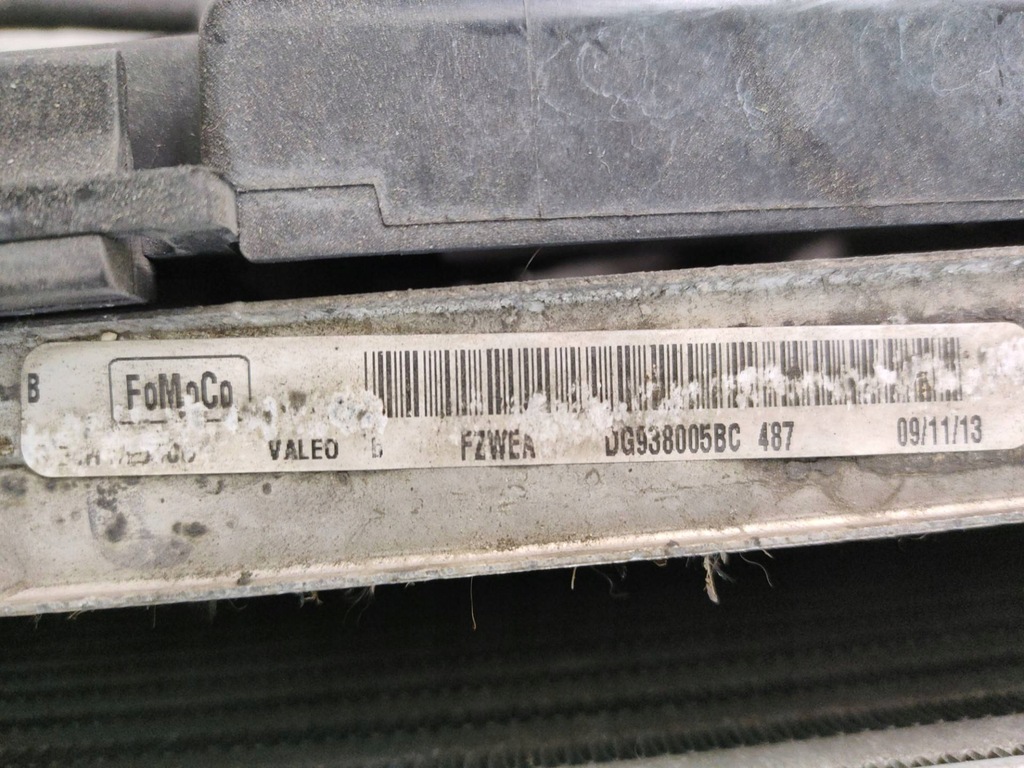 фото №7, Комплект радиатор ford fusion usa 2 2014 dg938005bc