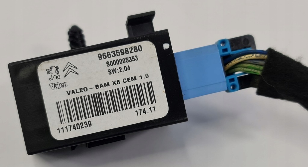 фото №1, Реле citroen c6 i 9663598280