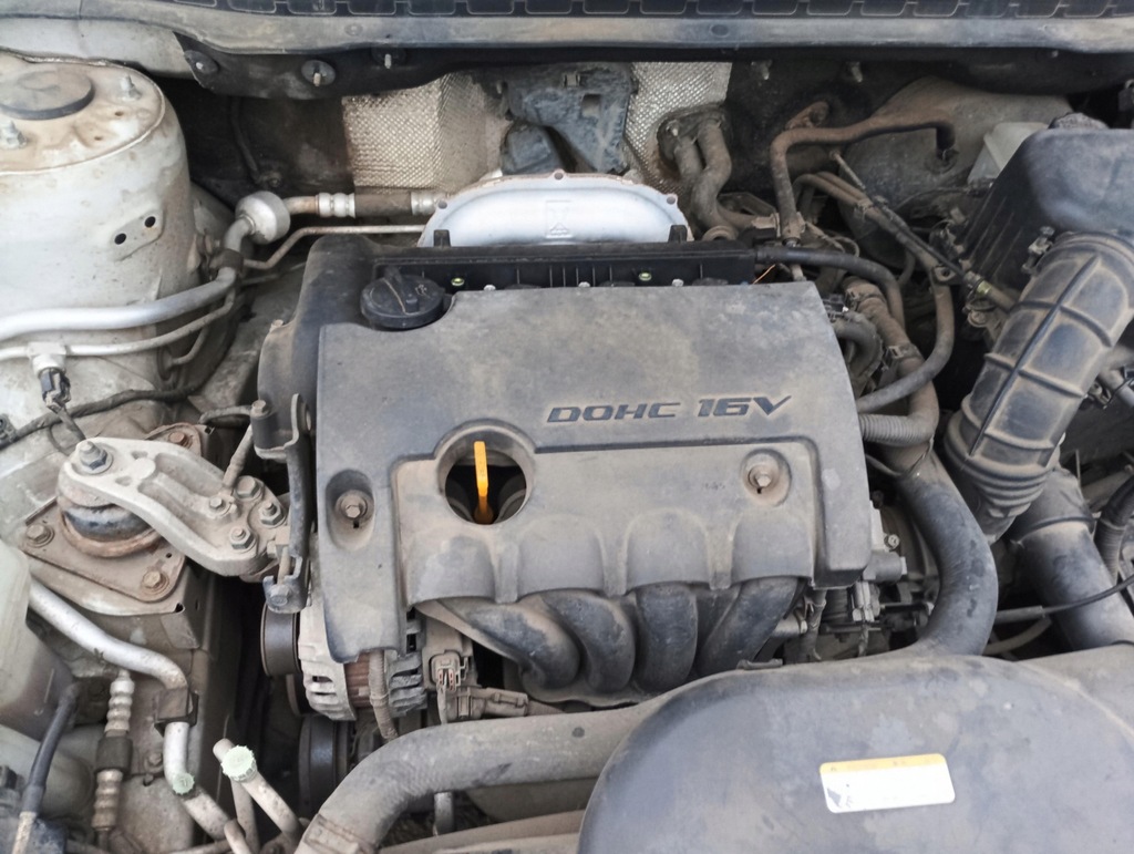 фото №1, Двигатель hyundai i30 1,4 16v 2009 rok 109km