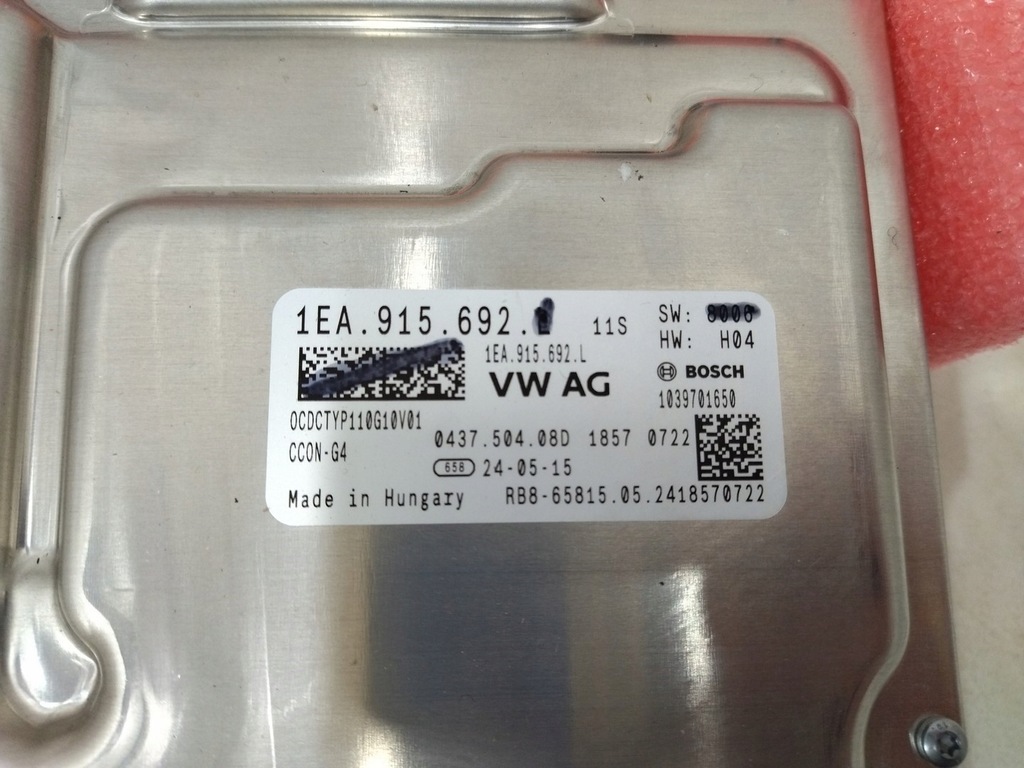 фото №9, 1ea915685r зарядное устройство конвертер напряжения vw id4 skoda enyaq audi q4 e-tron