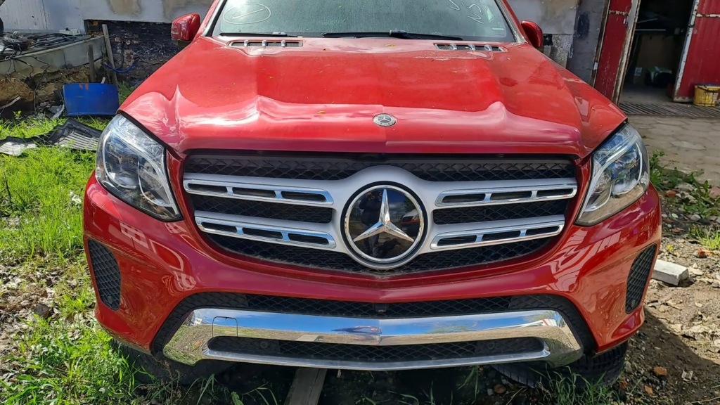 фото №1, Mercedes gls w166 перед бампер капот лампа крыло pas передний радиатор
