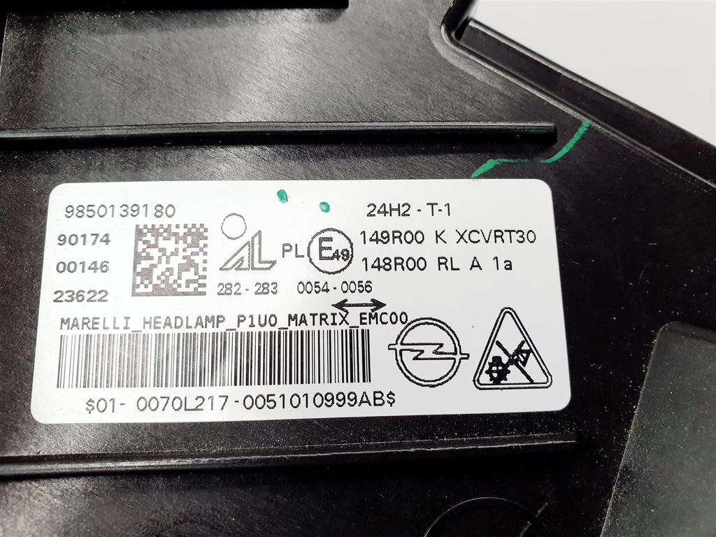 фото №11, Opel grandland x 22r+ левая лампа full led ory eu !