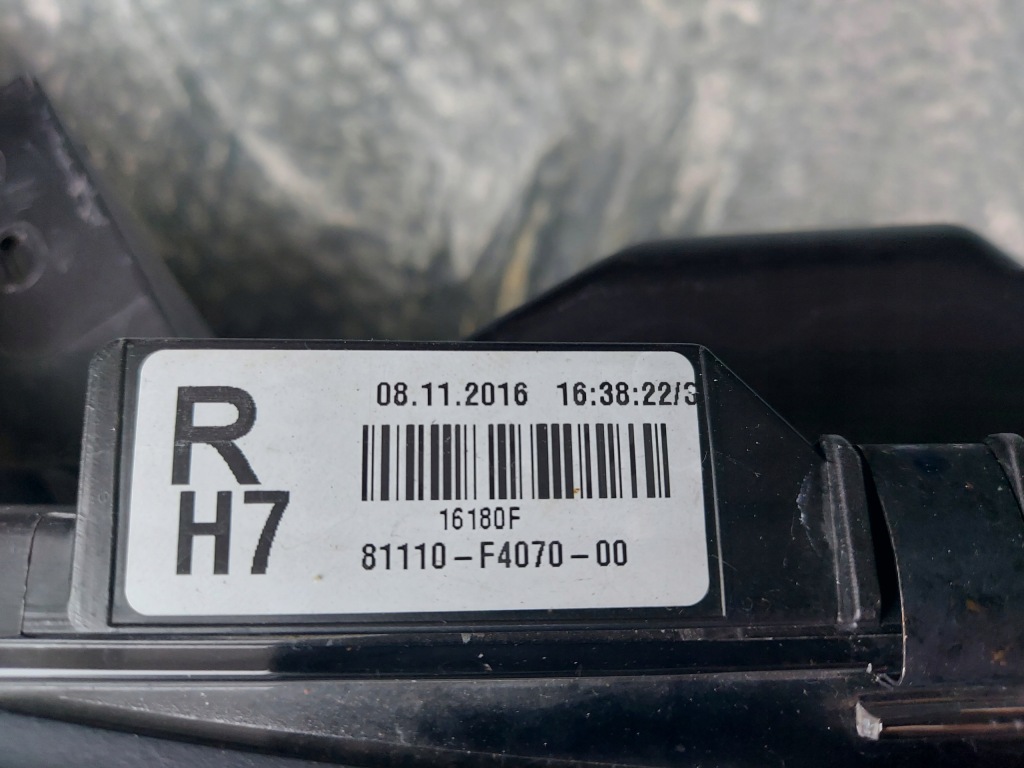 фото №4, Лампа r права правий перед передня toyota chr c-hr c hr full led i 1 ch-r