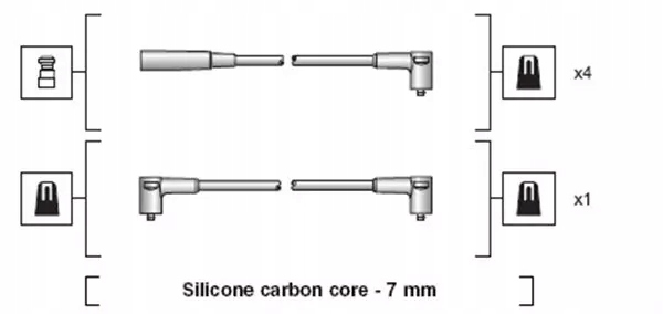 фото №2, Magneti marelli дроти запалювання 941318111198