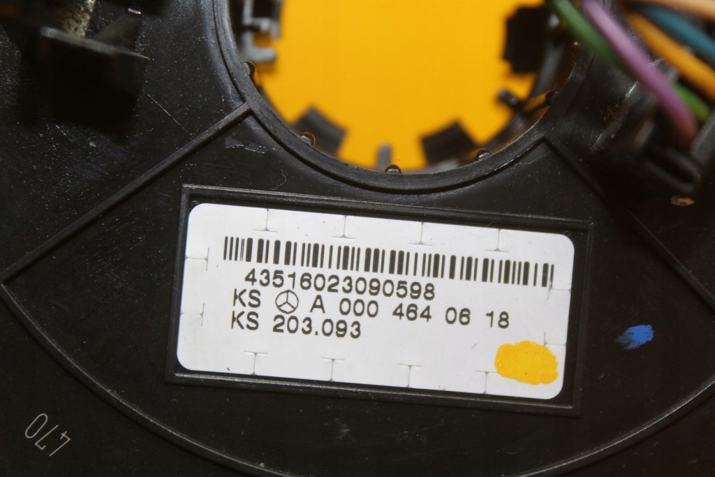 фото №6, Стрічка шлейф подушка безпеки mercedes w209 w203 clk a0004640618 a2095400345