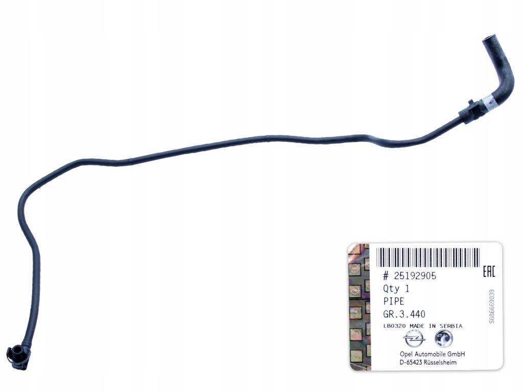 Купить Шланг радиатора opel astra j, zafira c