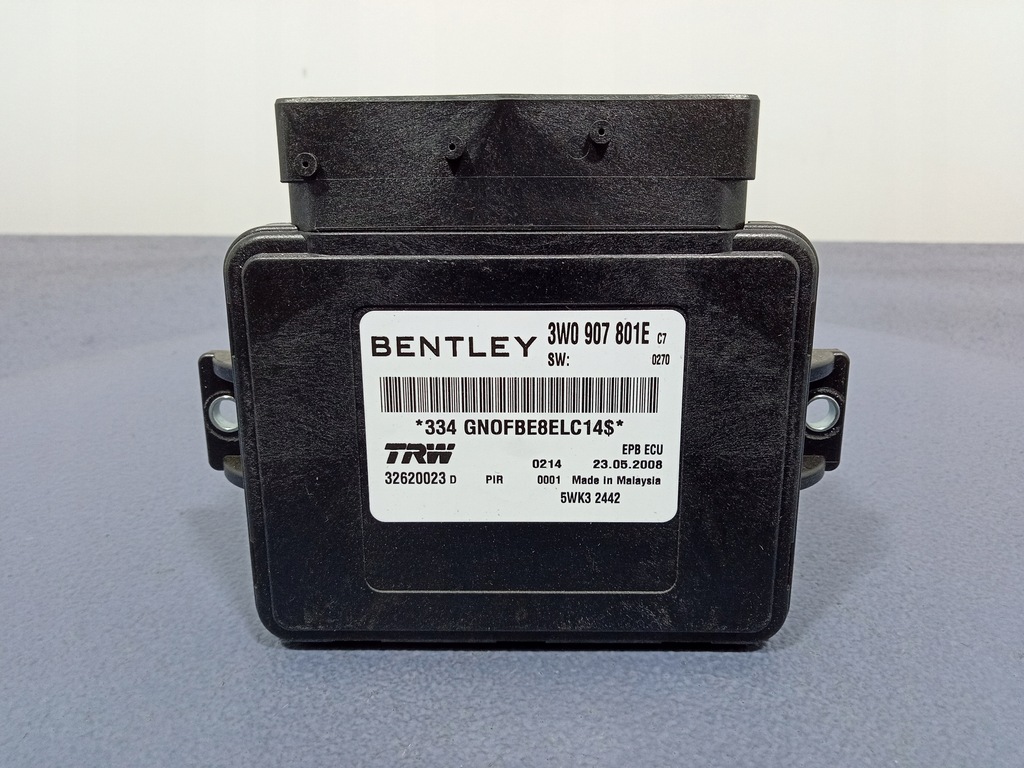 фото №1, Bentley continental i 03- модуль тормоза ручного 3w0907801e