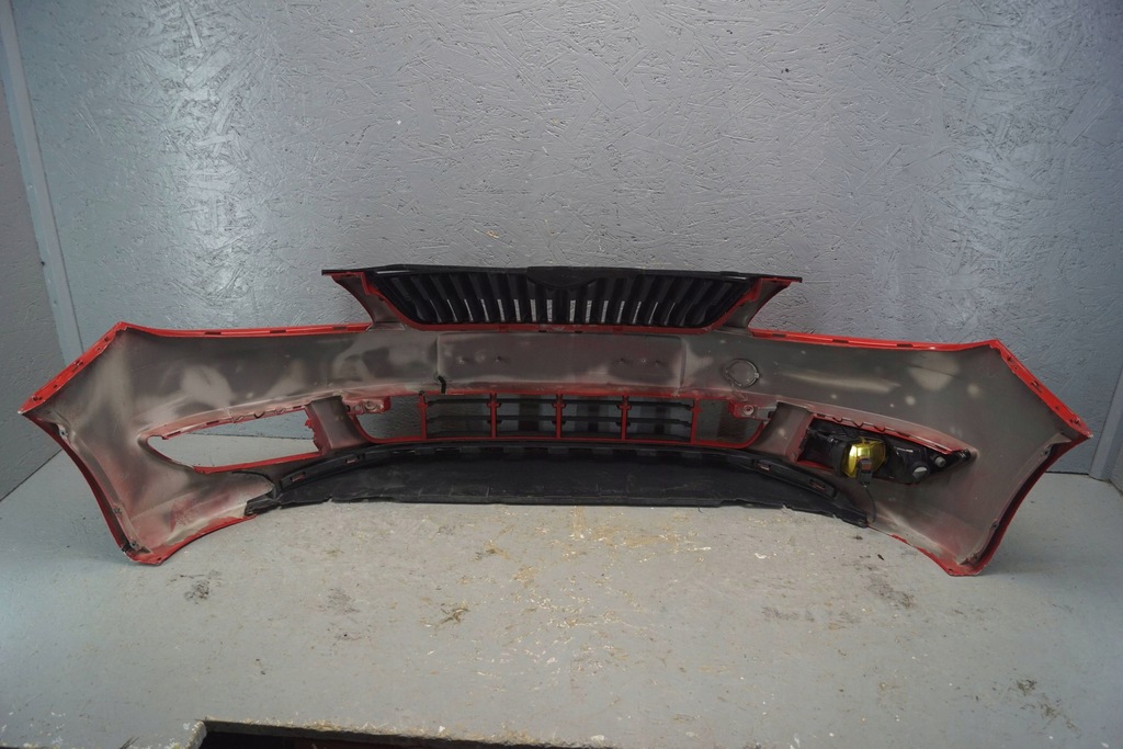 фото №14, Бампер перед skoda fabia ii lift z1977