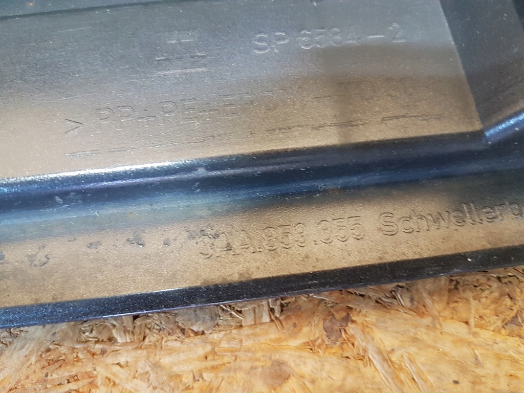 фото №8, Молдинг порог левая vw passat b7 3aa853855