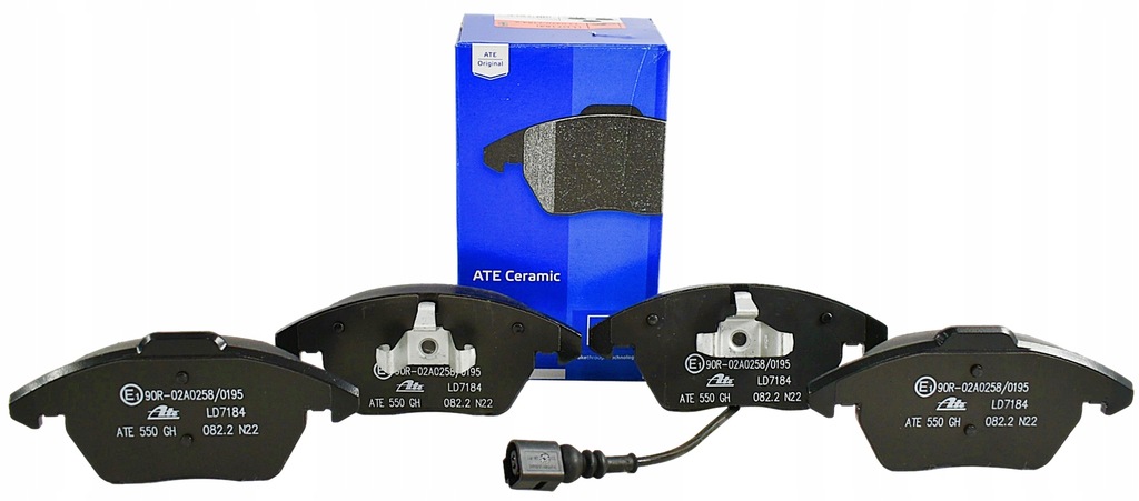 фото №1, Ate тормозные колодки керамические vw cc b7 eos scirocco перед