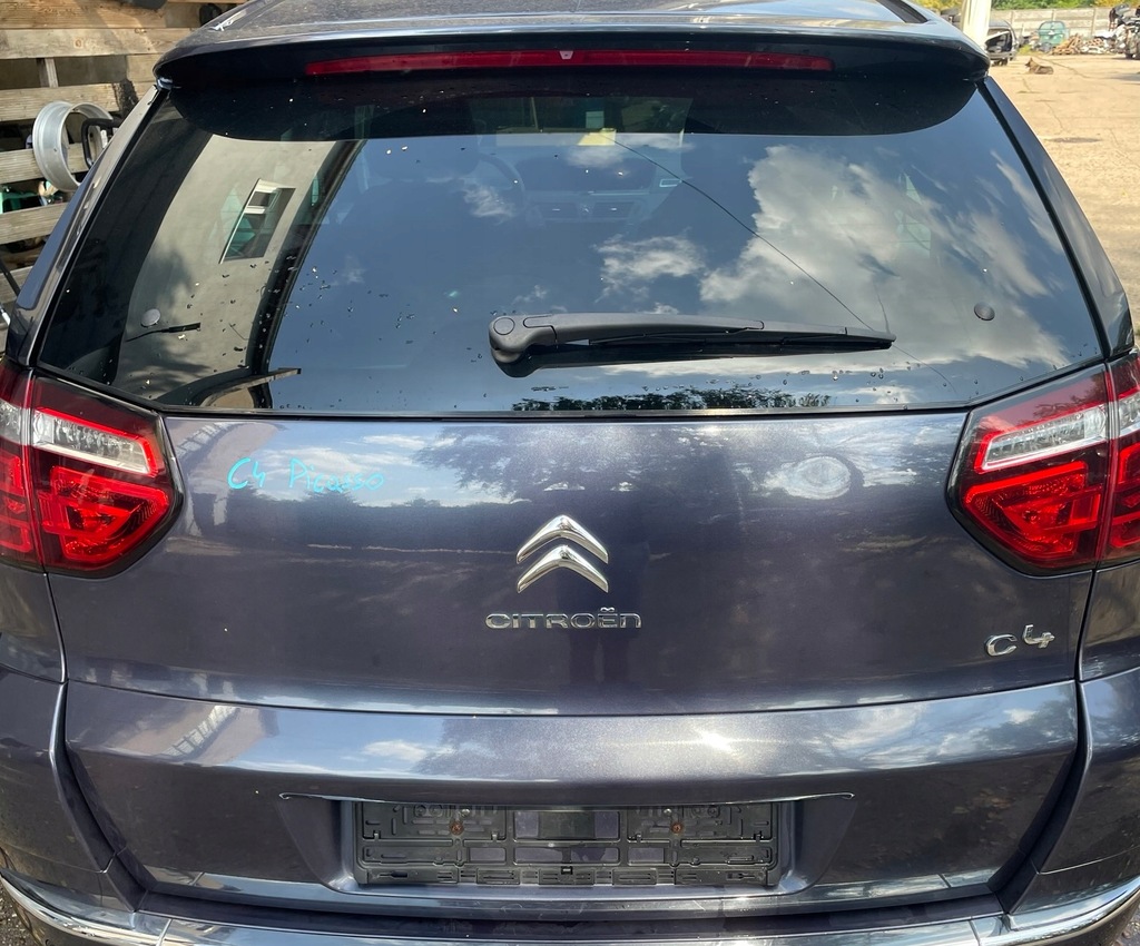 фото №1, Citroen c4 picasso 11r крышка багажника багажника kpl kenc