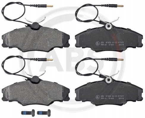 фото №1, Гальмівні колодки гальмівні перед peugeot 406 96-04