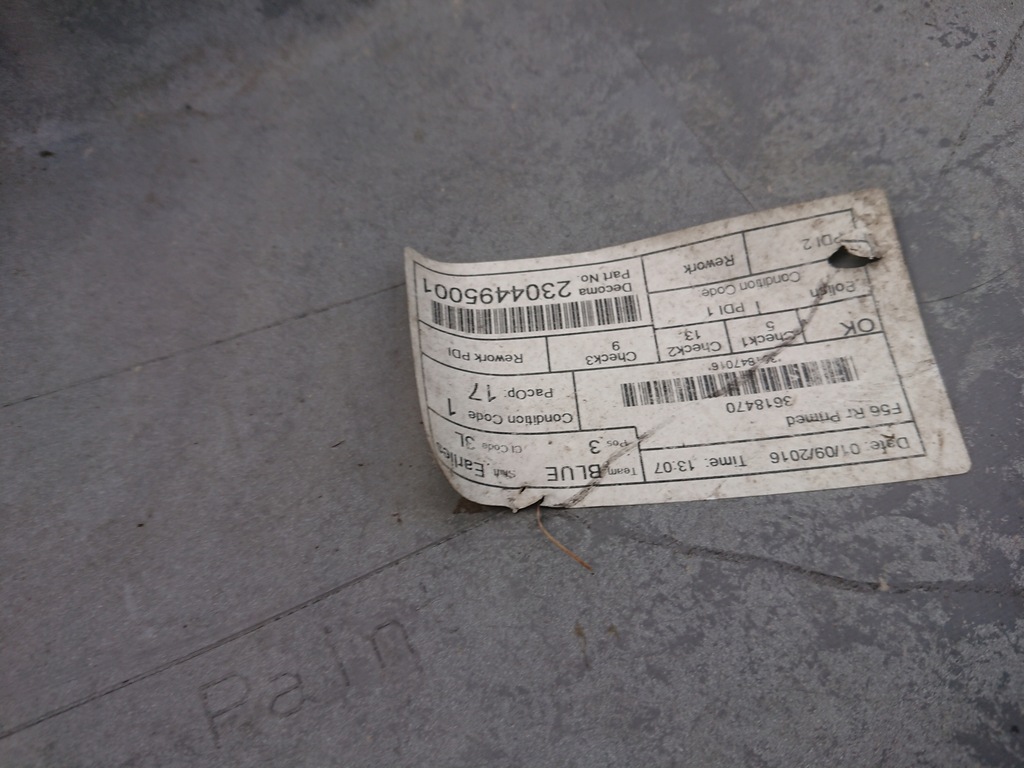 фото №13, Mini cooper one f56 бампер задній задня