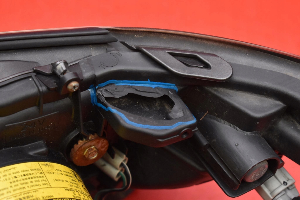 фото №8, Фара правый лампа перед uk 100-20953 subaru legacy 4 iv 03-09