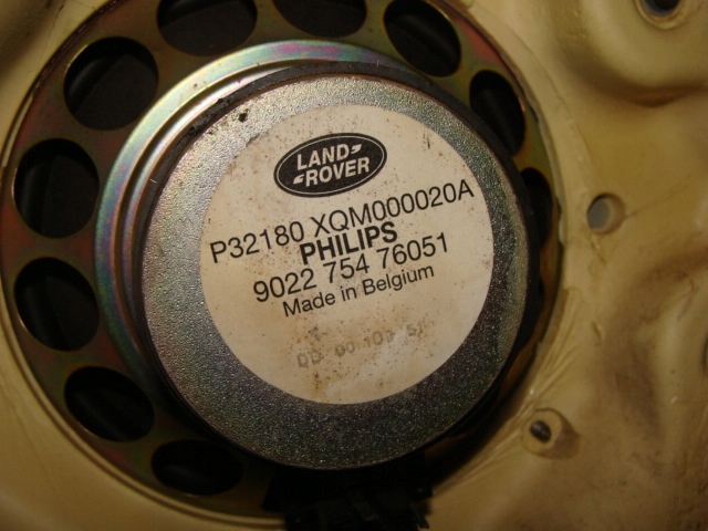 фото №1, Динамик дверь перед передний philips land rover discovery 2 ii