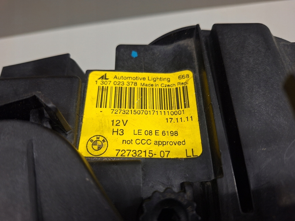 фото №12, Bmw 3 e92 lift ліва лампа передня bixenon поворотний dynamic usa 7273212-07
