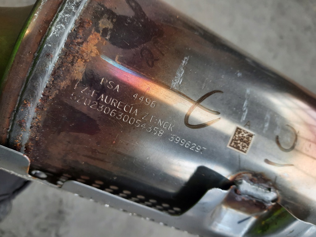 фото №6, Opel mokka b ii 1.2 гаситель dpf fap комплект