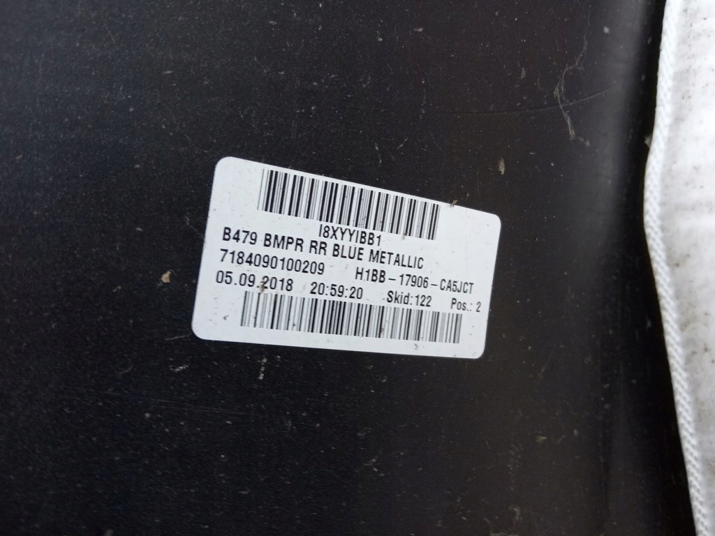 фото №10, Ford fiesta mk8 2017-23r.- бампер задня 4xpdc kpl.