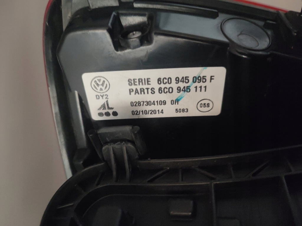 фото №9, Лампа левый задняя задняя левая volkswagen vw polo 6r v lift 6c0945095f europa
