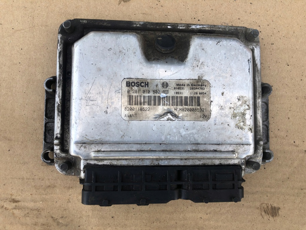 фото №1, Бортовий комп'ютер двигуна renault kangoo 8200118522