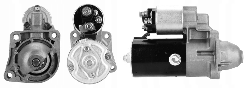 фото №2, Стартер 12v 0,9kw do renault twingo ii 1.6 rs