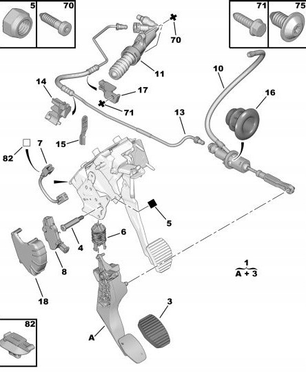 фото №2, Шланг сцепления citroen c4/ pegueot 308