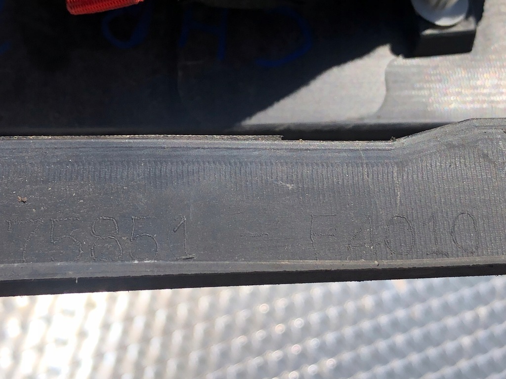 фото №12, Молдинг порог правая toyota chr c-hr 75851-f4010